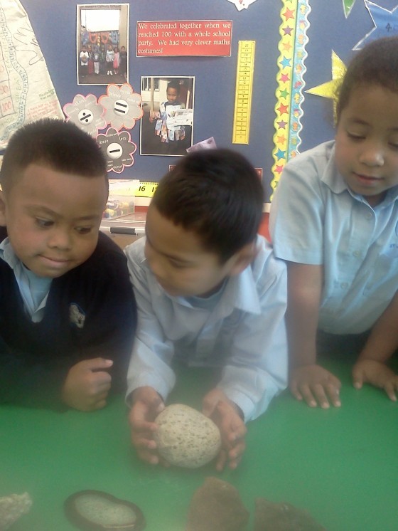 Long discussions were had as to whether pumice could be rock when it was so light 